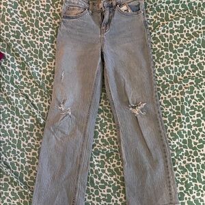 Art Class Light Blue Distressed Kids Jeans